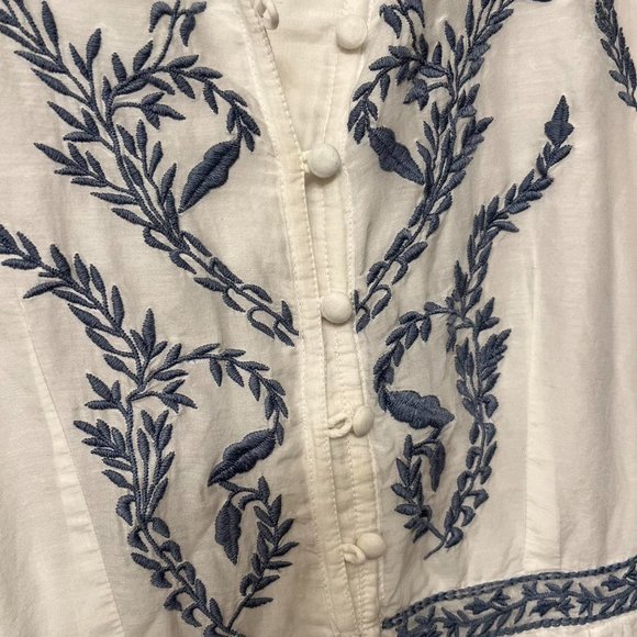 Alice by Temperley cotton and silk dress UK 10 US 6 - Picture 3 of 4